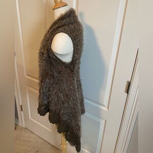 Radzoli waterfall cardigan/sweater open front vest NWT